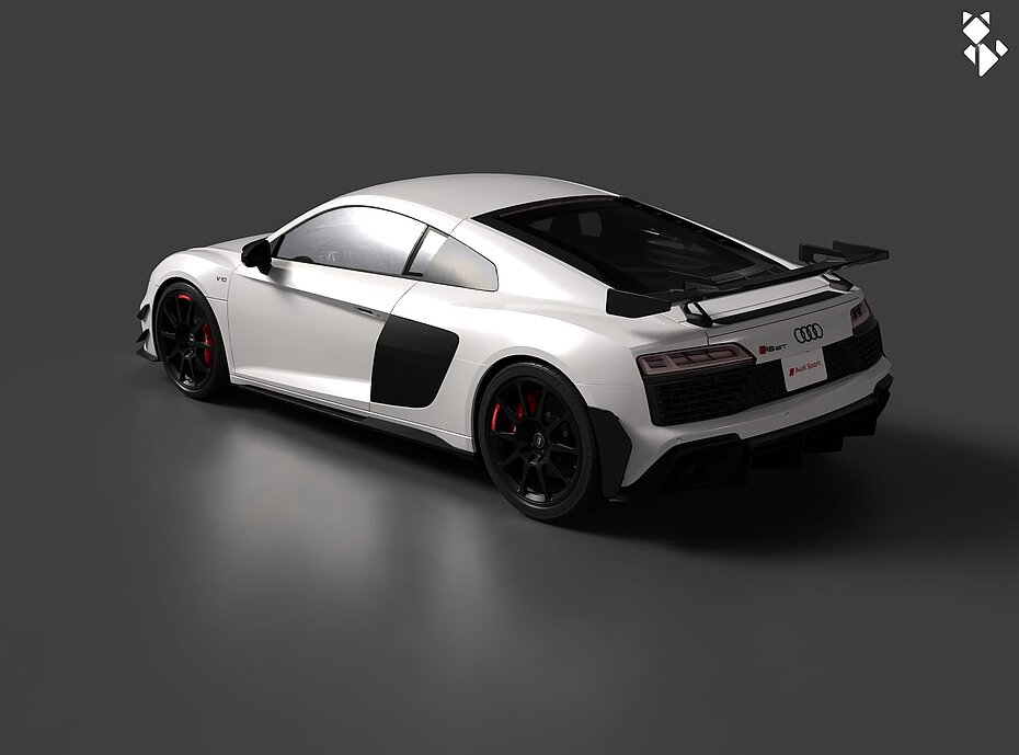 Audi R8 Seite